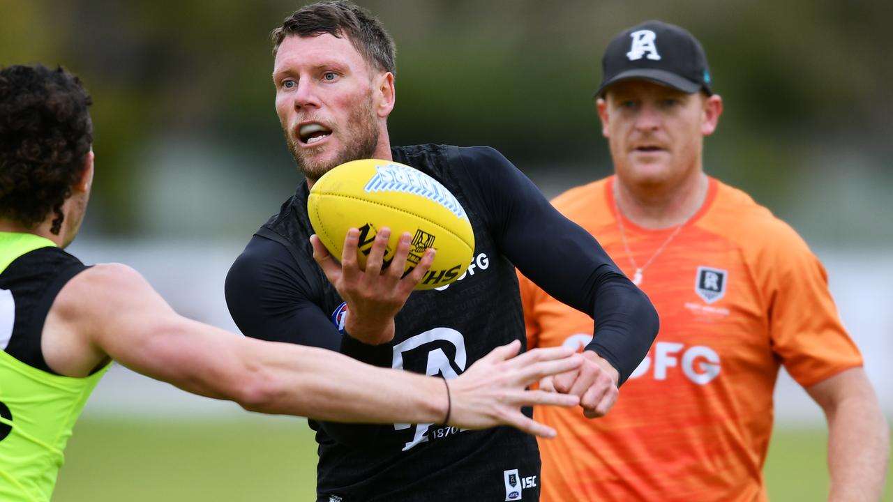 Brad Ebert has linked up with Michael Voss again, this time at Carlton. Picture: Mark Brake