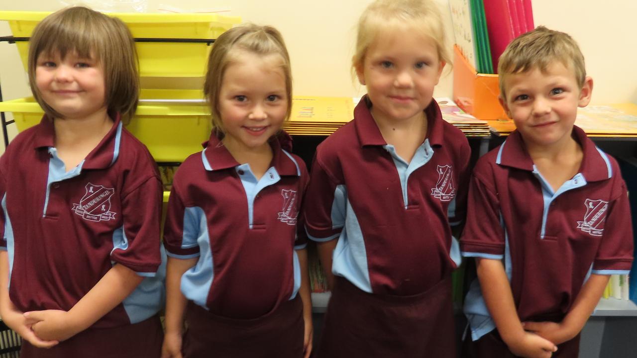 Stephanie, Halle, Hayley and Malaki from Tanduringie State School.