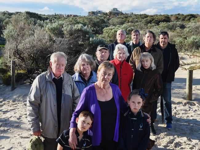 Other local residents who opposed the plan at Tennyson Dunes. Picture Roger Wyman