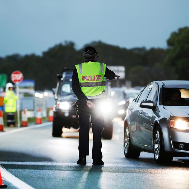 The Queensland border closure has been a major bone of contention. Picture: NIGEL HALLETT