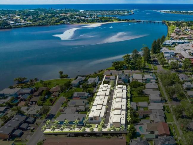 Omira Property Group's latest project currently being built on Norton and Camden Street's, a stone-throw from North Creek in Ballina, is boasting sustainable elegance galore.