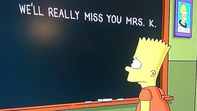 The Simpsons Bid Final Farewell To Edna Krabappel With Touching Tribute Daily Telegraph