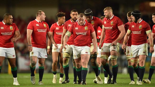 The British and Irish Lions were the last to score, but they well short against the All Blacks at Eden Park.