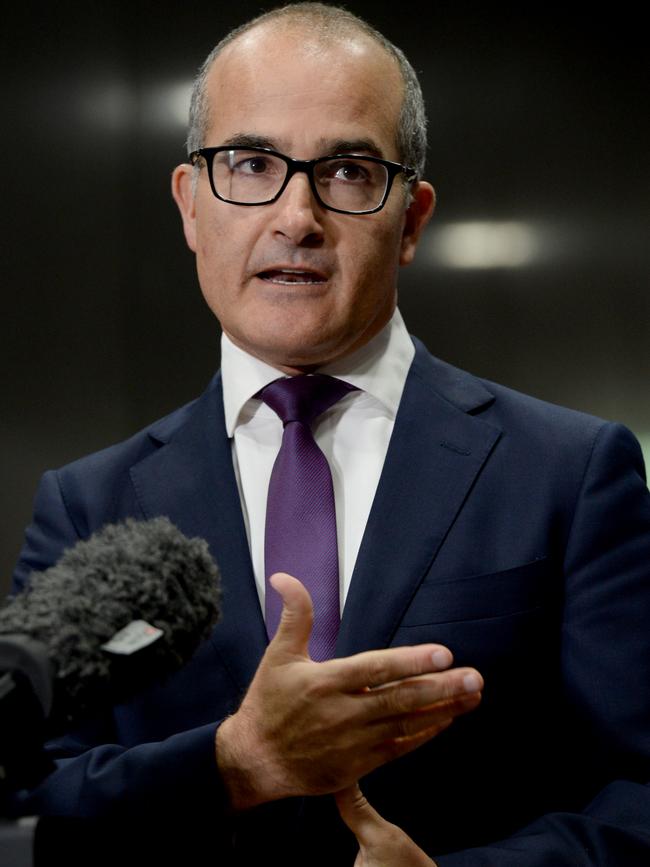 Victoria's acting Premier James Merlino. Picture: NCA NewsWire / Andrew Henshaw