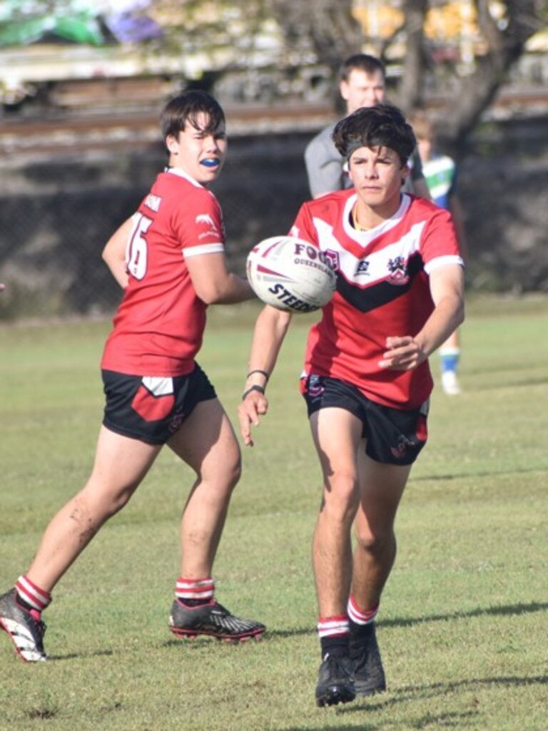 Dolphins Challenge, Round 5, The Cathedral College versus Shalom College, Kettle Park, Rockhampton, July 25, 2023.