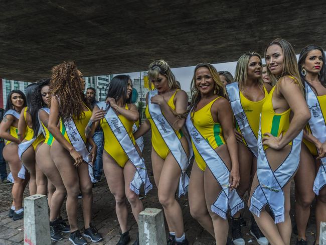 Miss Bumbum Contestants Pose With X Rays The Advertiser