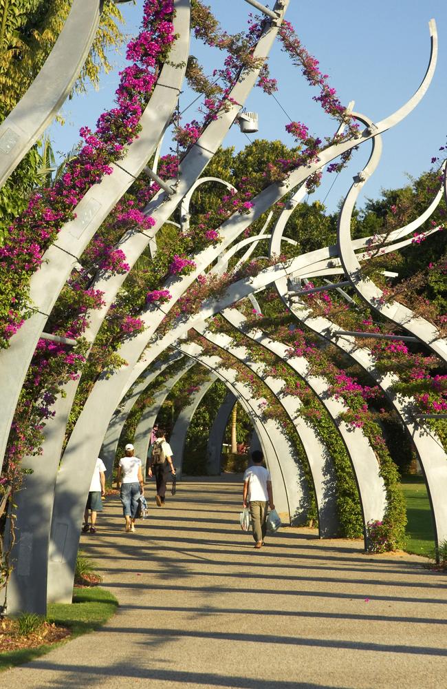 South Bank’s grand arbour could extend five kilometres through the CBD for the 2032 Olympics and Paralympic Games.