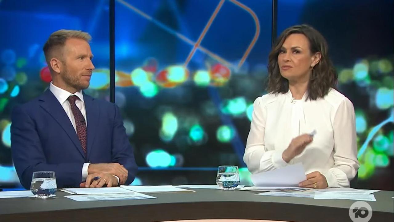 Lisa Wilkinson criticised Novak’s reaction to the news.