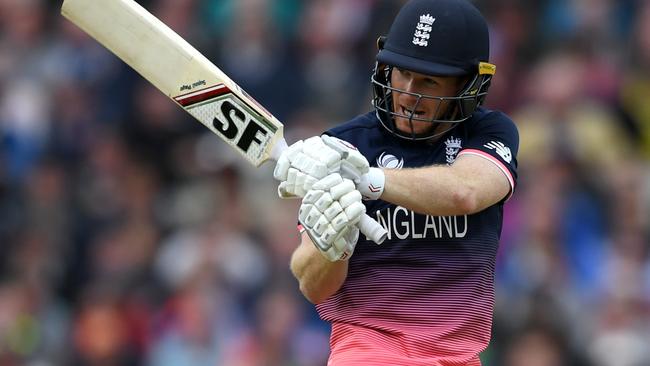 England captain Eoin Morgan led from the front.