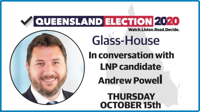 Replay - Glass-House: In conversation with LNP candidate Andrew Powell ahead of 2020 QLD election