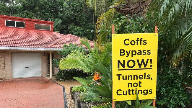 DON'T DELAY: The Coffs Bypass Action Group wants to see a new concept plan reflecting Mr Singh's commitment tunnels.