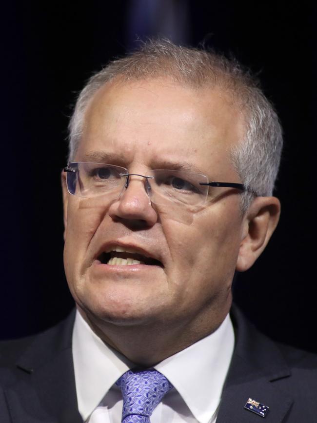 Prime Minister Scott Morrison’s criticism of GetUp! prompted a surge in donations to the lobby group. Picture: AAP / Kelly Barnes