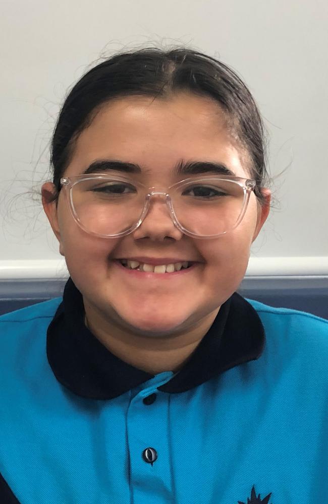 Indyanah, Sunnybank State School captain, Picture: Contributed