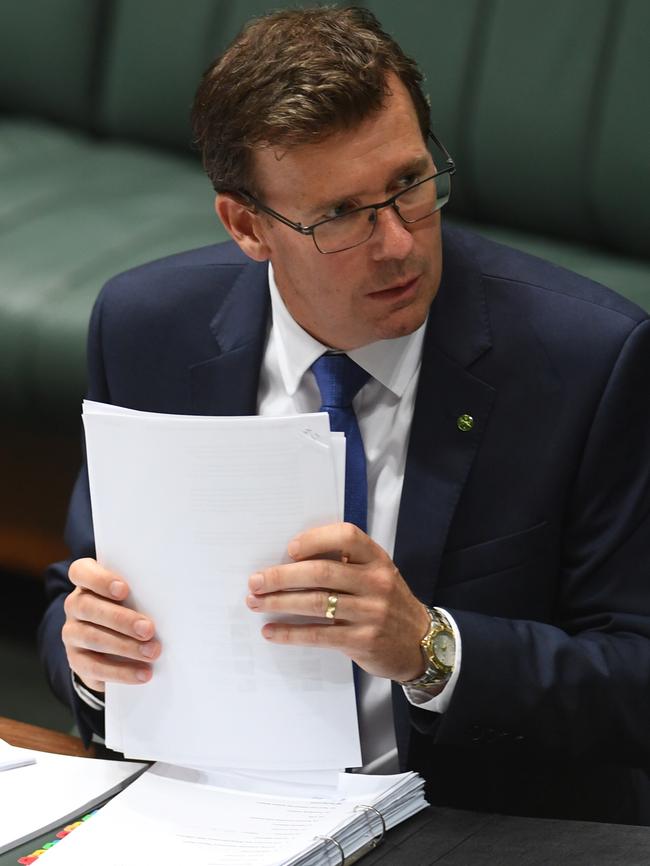 Human Services Minister Alan Tudge. Picture: AAP