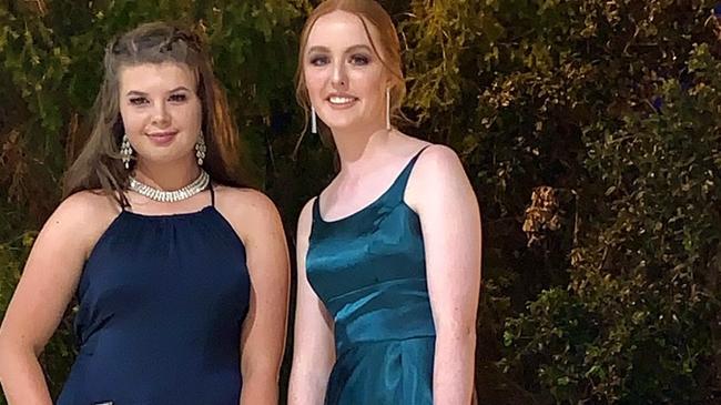 Roma State College formal. Pic: Lachlan Berlin