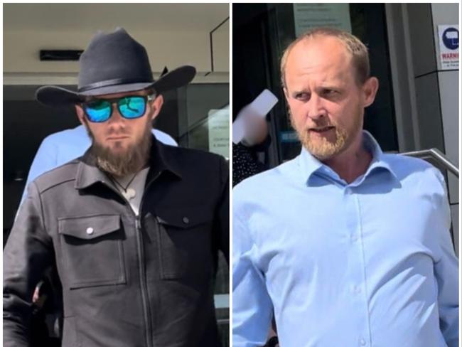 Cary David McDonald, 36, and Luke Darren Arthur, 30, pleaded not guilty to seven charges related to a violent home invasion in South Nanango.