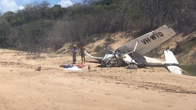 Leslie Ronald Woodall is facing two counts of dangerously operating or interfering with the operation of a vehicle causing death of grievous bodily harm for his alleged involvement in a plane crash near Bustard Head, 24km north-west of Agnes Water, in 2017.