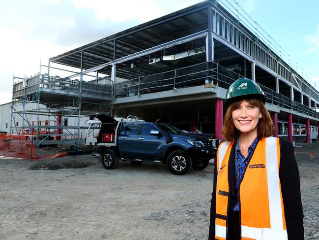 Universal Stores CEO Alice Barbery for QBW story. They are building their new headquarters and distribution centre at the Trade Coast warehouse precinct. Eagle Farm Monday 19th June 2022 Picture David Clark