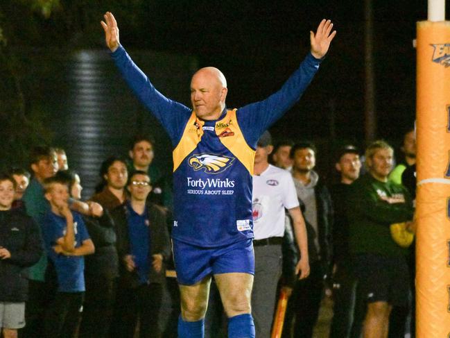 JUNE 7, 2024: Andrew Jarman during the Biggest Game of Div 12 Ressies 2.0 at the Elizabeth Football Club. Picture: Brenton Edwards