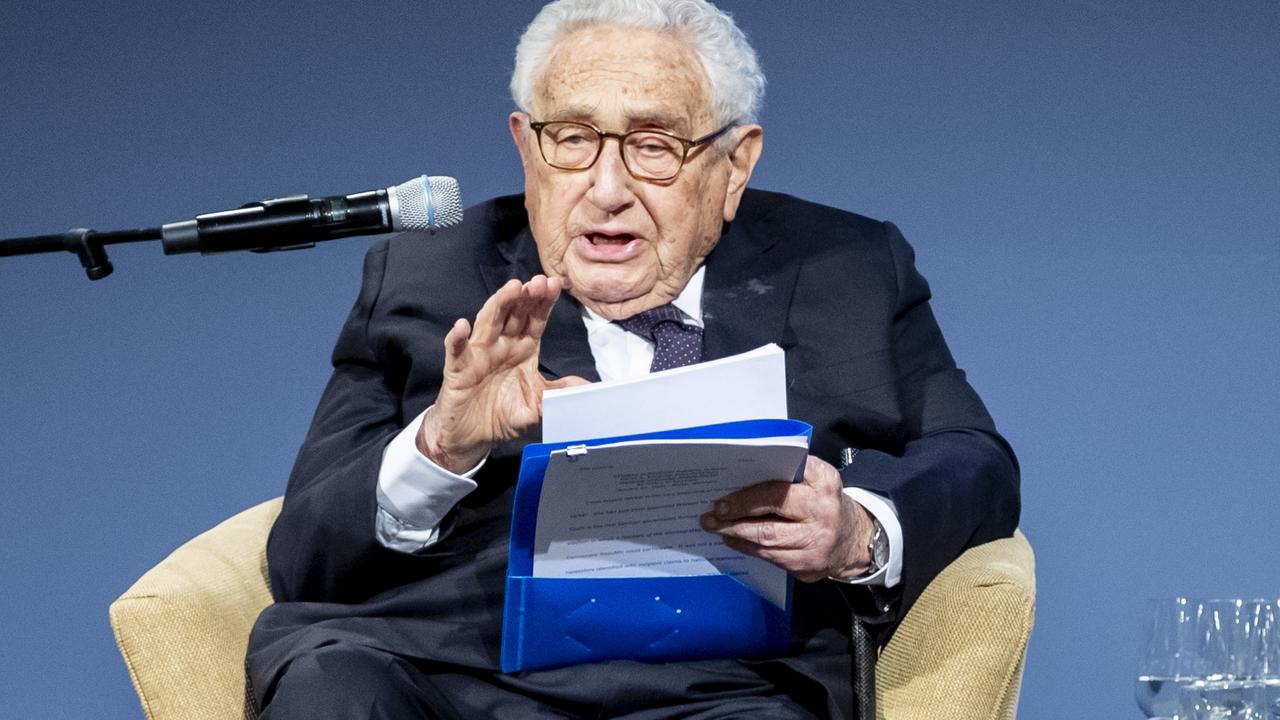 Henry A. Kissinger, former US Secretary of State, has died aged 100. Picture: Christoph Soeder/picture alliance via Getty Images