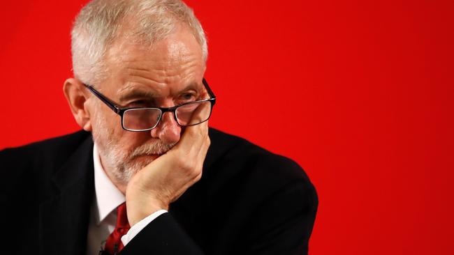 Jeremy Corbyn was suspended from the British Labour Party after claiming that the scale of anti-Semitism had been ‘dramatically overstated’. Picture: AFP