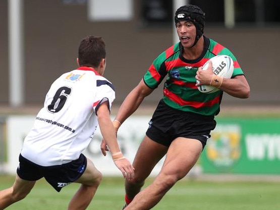 South Sydney's Joseph Suaalii for SG Ball