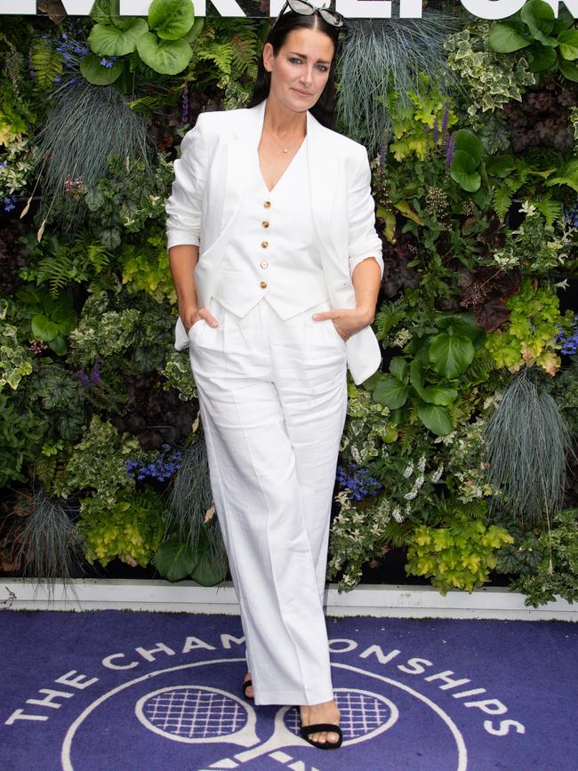 British TV personality Kirsty Gallacher. Picture: Getty Images for AELTC