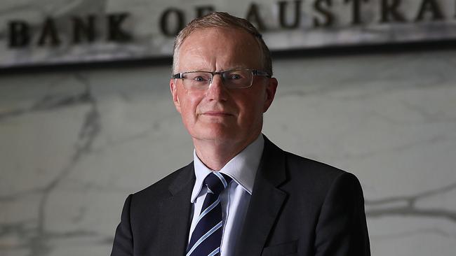 Reserve Bank governor Philip Lowe on Tuesday. Picture: Jane Dempster