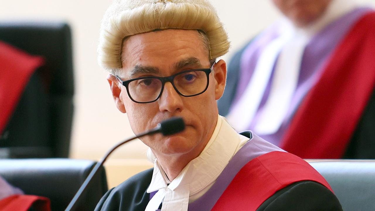 Judge Benedict Power KC during a welcome ceremony in the Brisbane Supreme Court. Picture: NCA NewsWire/Tertius Pickard