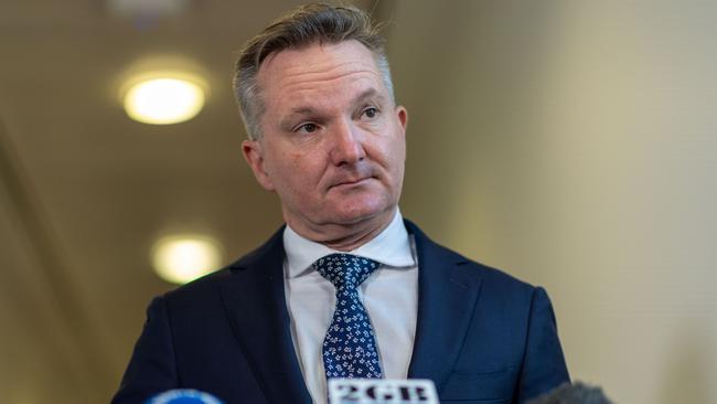 Chris Bowen says Australia is lagging behind the rest of the world on emissions standards. Picture: NCA NewsWire/Gary Ramage