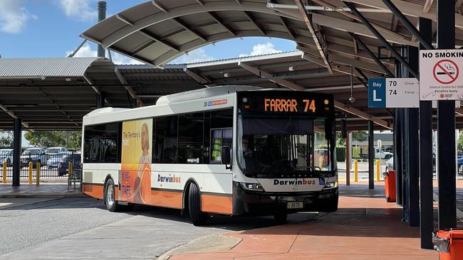 Palmerston Bus Interchange. Picture: Annabel Bowles