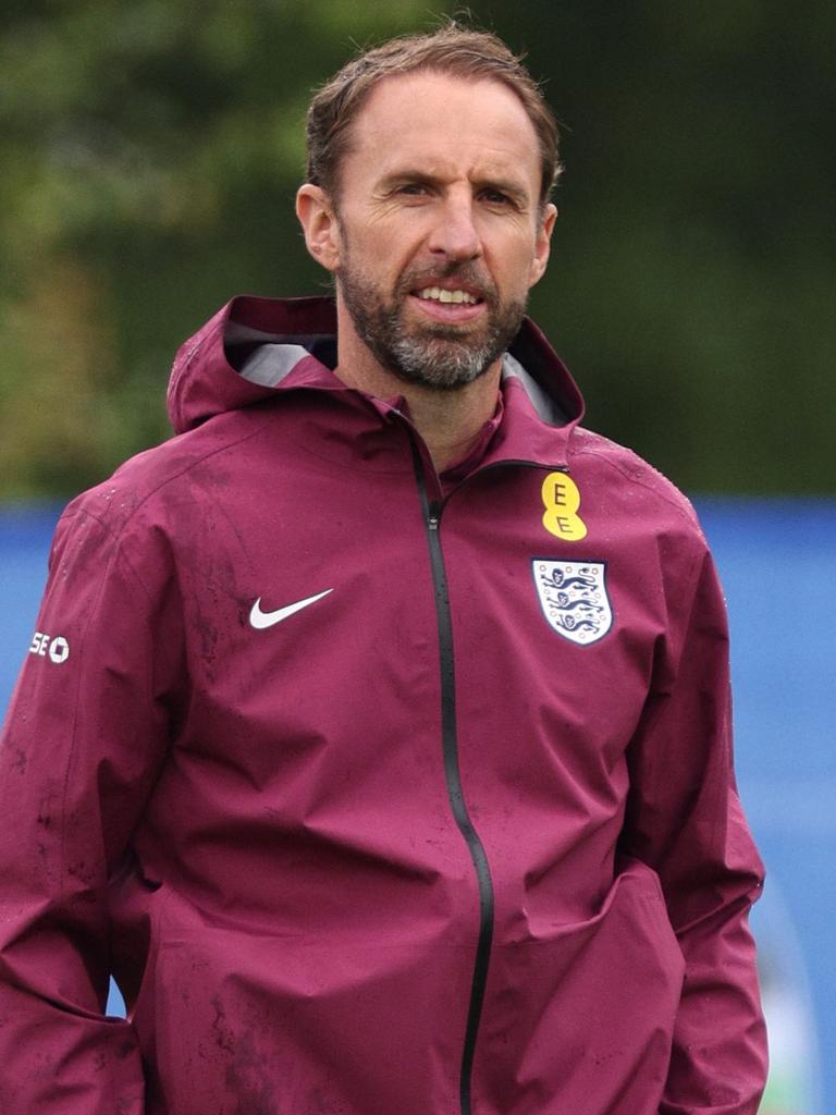 The resemblance to Gareth Southgate was strong. (Photo by Adrian DENNIS / AFP)
