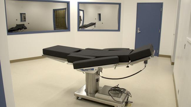 The Nevada Department of Corrections shows the new chamber at Ely State Prison in Ely has never been used. The state of Nevada hasn’t executed a death row prisoner in 12 years. Picture: AP