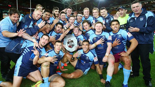 during the Pre-Game match between NSW and Queensland Under 20's at Suncorp Stadium on July 8, 2015 in Brisbane, Australia. Digital Image by Mark Nolan.