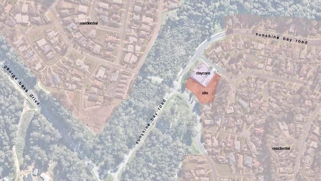 The location of the proposed Sunshine Bay shopping centre. Picture: Arendol Pty Limited