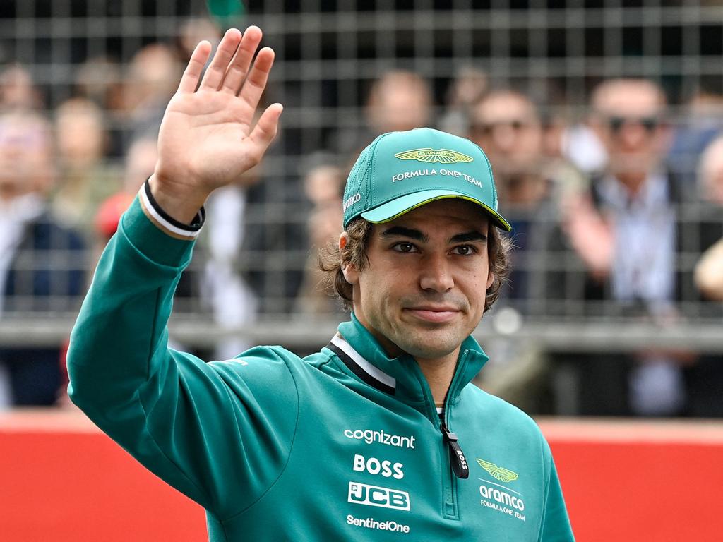 Aston Martin's Canadian driver Lance Stroll. Picture: AFP