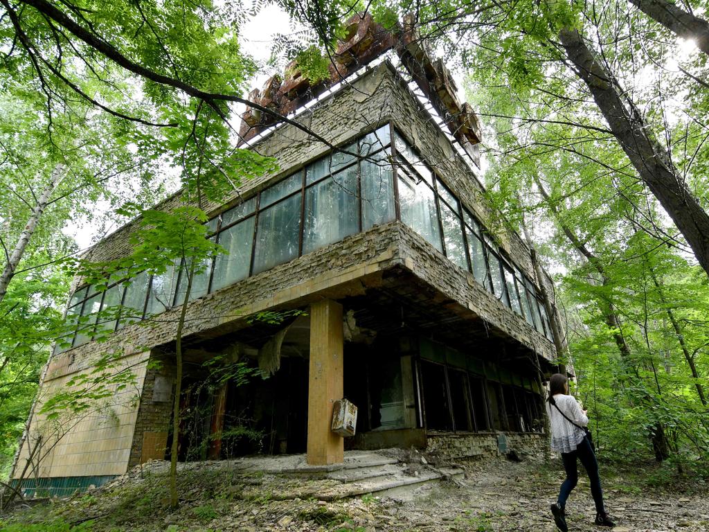 Chernobyl has become a major tourist magnet. Picture: AFP