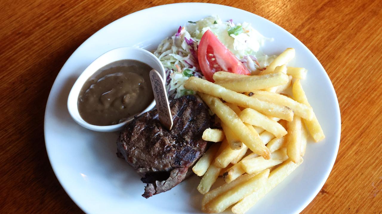 High Steaks at the Norman Hotel. Picture: Liam Kidston