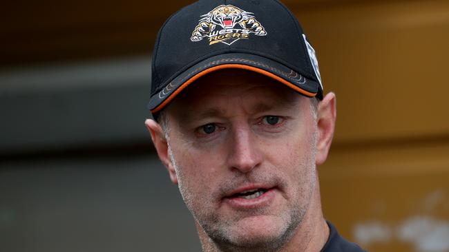 Michael Maguire is delighted to have his future guaranteed at Wests Tigers.