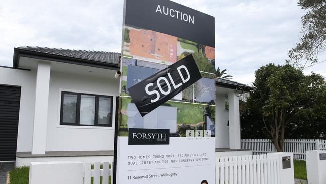 Houses prices could rise by as much as $75,000 on average, according to the research. Picture: NCA NewsWire/ Gaye Gerard