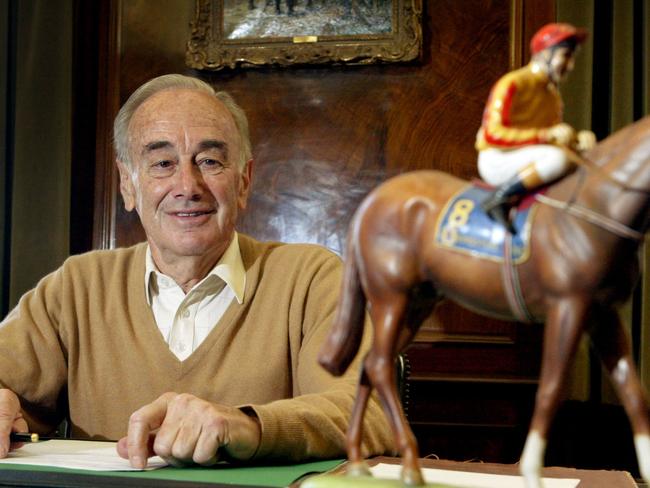 Racehorse owner/breeder David Hains.