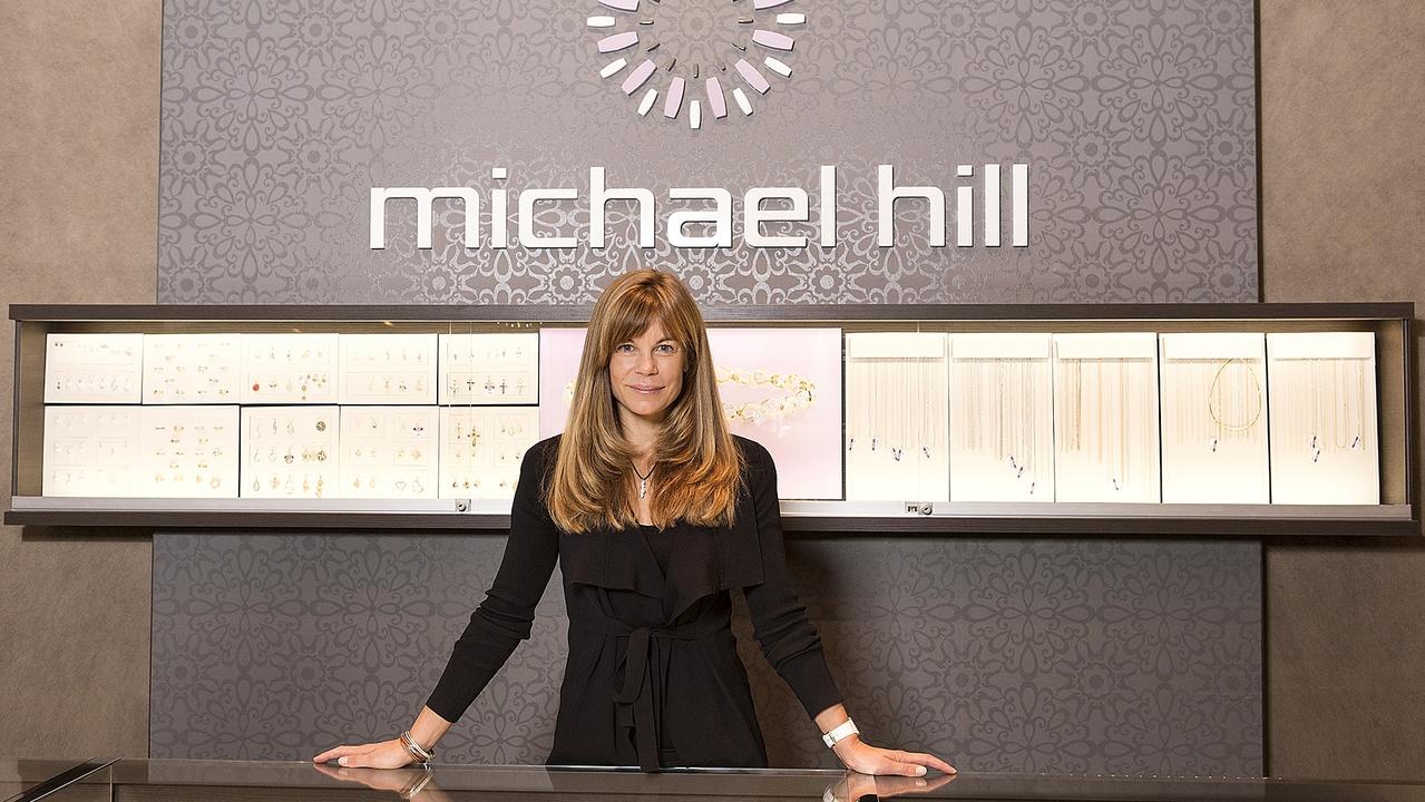 Supplied undated image obtained Thursday, July 7, 2016 of retail jeweller Michael Hill Chair Emma Hill posing for a photograph in a retail store. Growing sales and new stores has driven the projected earnings of retail jeweller Michael Hill up by as much as $6 million on 2015 results. (AAP Image/Markson Sparks) NO ARCHIVING, EDITORIAL USE ONLY