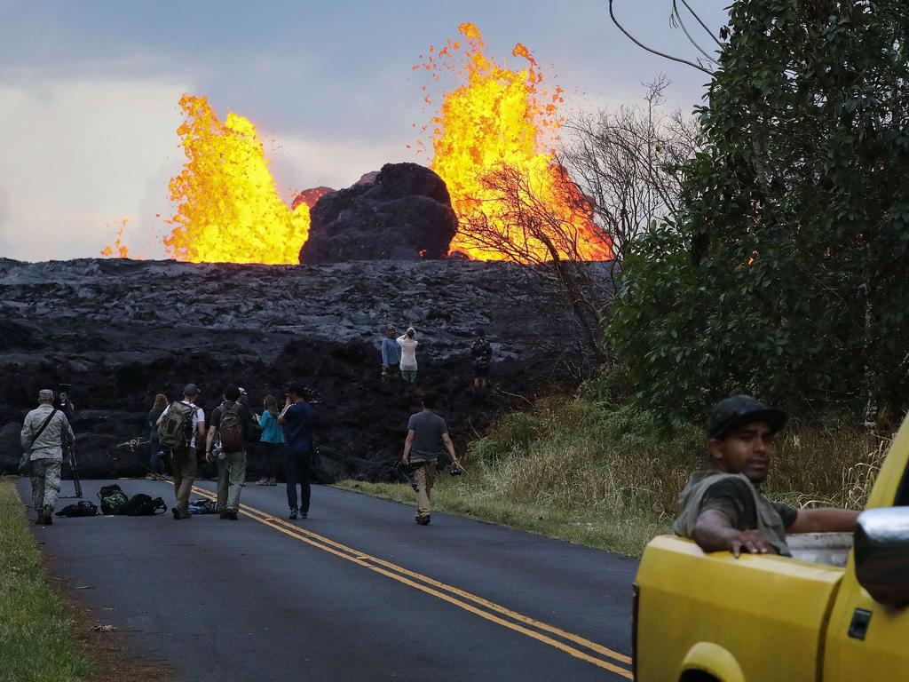 The Kilauea volcano erupting in 2018. Picture: Mario Tama / Getty Images / AFP