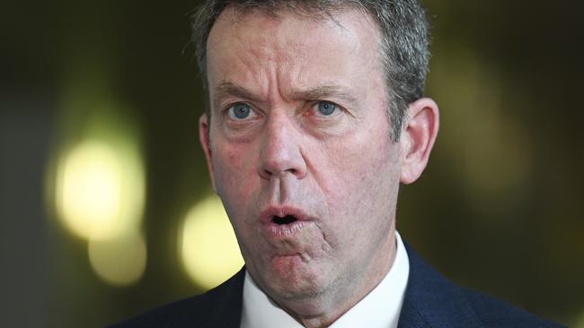 Coalition immigration and citizenship spokesman Dan Tehan at Parliament House in Canberra. Picture: NewsWire / Martin Ollman