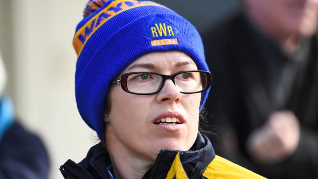 Rebecca Waymouth took Lloyd’s Crown to The Valley for a trackwork gallop on Tuesday. Picture: Racing Photos via Getty Images