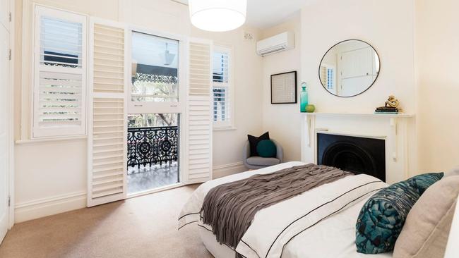 The three-bedroom terrace was bought for $2.2m in 2018. Picture: Supplied