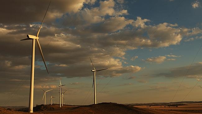  Waterloo Wind Farm in South Australia. 