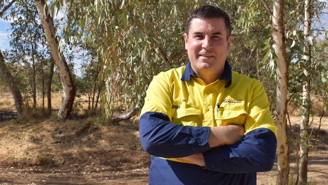 Territory Generation chief executive Tim Duignan in Alice Springs in 2017. Picture: Andrea Johnston