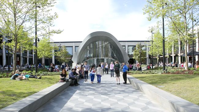 Eastland's Town Square in Ringwood.