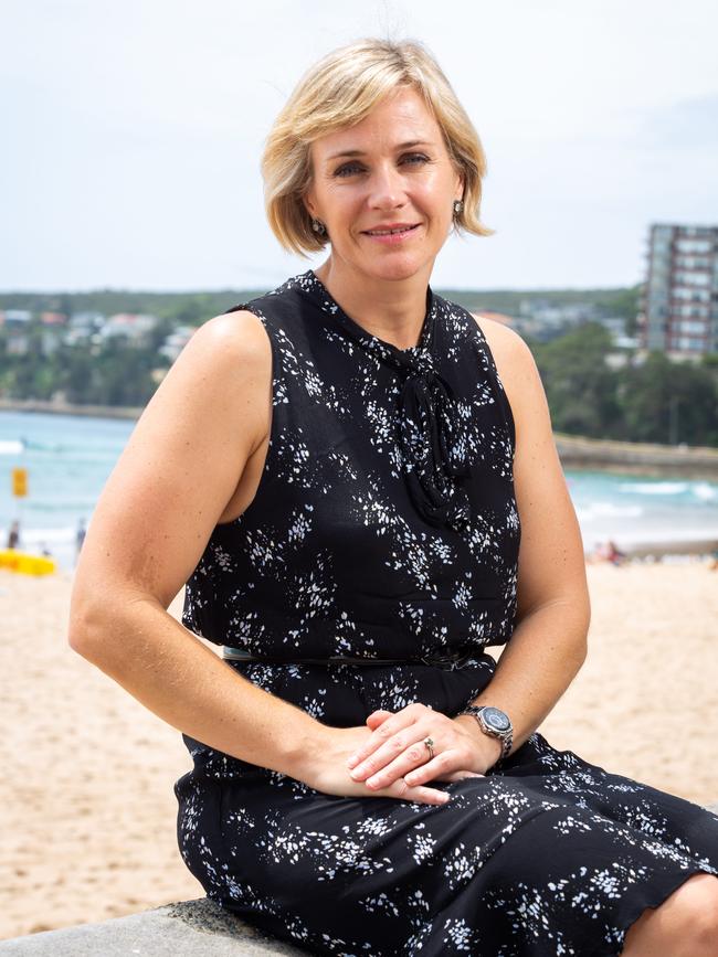 Zali Steggall has said climate change will be top of her agenda. Picture: Jordan Shields